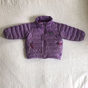 Patagonia Purple Down Coat